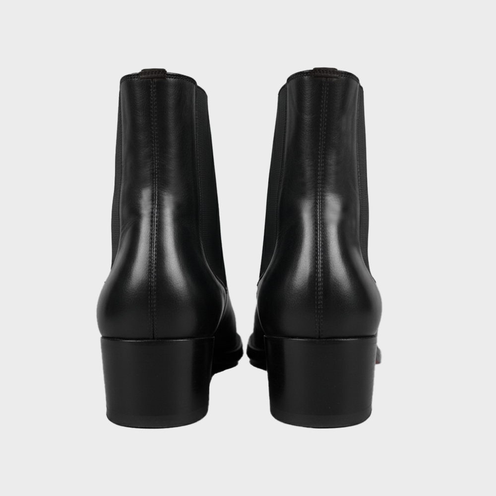 Super Flea Market+Yves Saint Laurent+Ankle boots+ Toni Garrn2